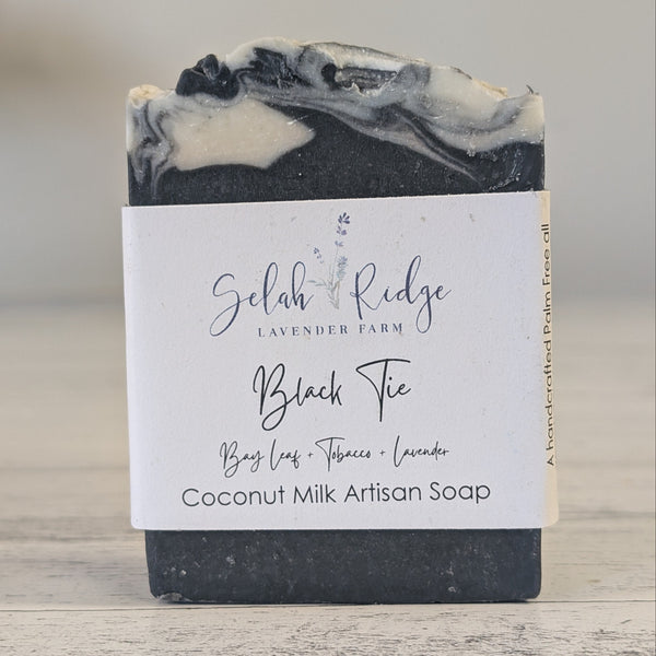 Black Tie Bar Soap with Activated Charcoal