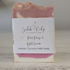 Pink Peony & White Lavender Bar Soap